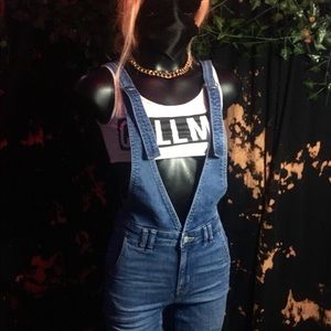 AE Flare Denim Overall